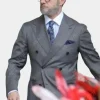 Asal Vision Blazers | Men Coats | Everett K Ross Black Panther Wakanda Forever Blazer Grey