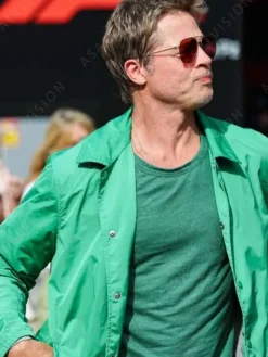 Asal Vision Cotton Jackets | F1 Brad Pitt Jacket Green