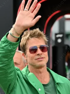 Asal Vision Cotton Jackets | F1 Brad Pitt Jacket Green