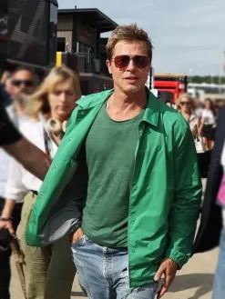 Asal Vision Cotton Jackets | F1 Brad Pitt Jacket Green