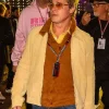 Asal Vision Cotton Jackets | F1 Movie Premiere Brad Pitt Jacket Mustard
