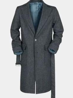 Asal Vision Men Coats | Fantastic Beasts 2 Newt Scamander Coat Grey