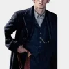 Asal Vision Men Coats | Fantastic Beasts Callum Turner Trench Coat Black