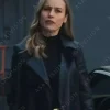 Asal Vision Women Coats | Fast X Brie Larson Coat Black