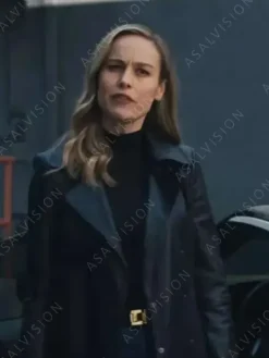 Asal Vision Women Coats | Fast X Brie Larson Coat Black