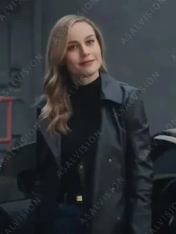 Asal Vision Women Coats | Fast X Brie Larson Coat Black
