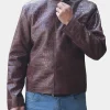 Asal Vision Leather Jackets | Fast X Dante Leather Jacket Brown