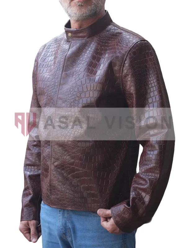 Asal Vision Leather Jackets | Fast X Dante Leather Jacket Brown