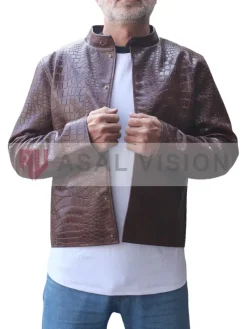 Asal Vision Leather Jackets | Fast X Dante Leather Jacket Brown