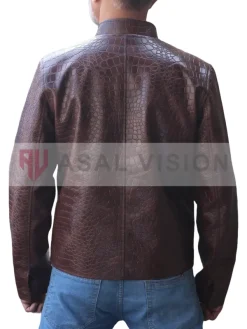 Asal Vision Leather Jackets | Fast X Dante Leather Jacket Brown