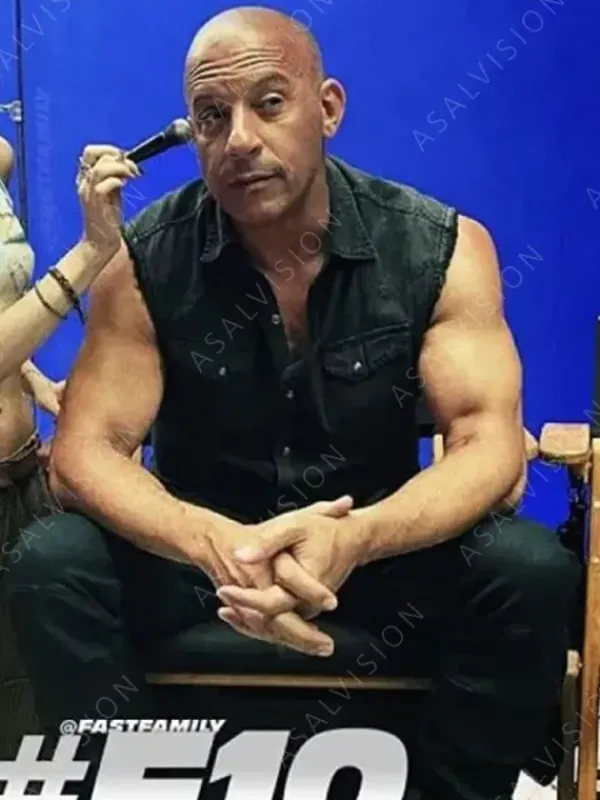 Asal Vision Vests | Fast X Vin Diesel Vest Black