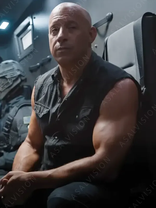 Asal Vision Vests | Fast X Vin Diesel Vest Black