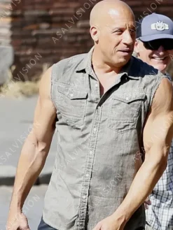 Asal Vision Vests | Fast X Vin Diesel Vest Gray