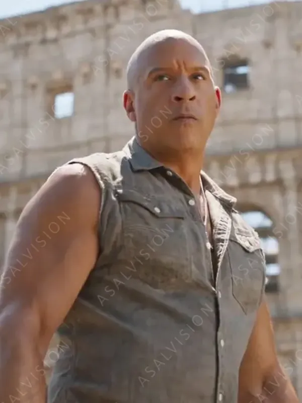 Asal Vision Vests | Fast X Vin Diesel Vest Gray
