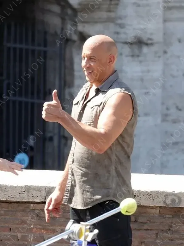 Asal Vision Vests | Fast X Vin Diesel Vest Gray