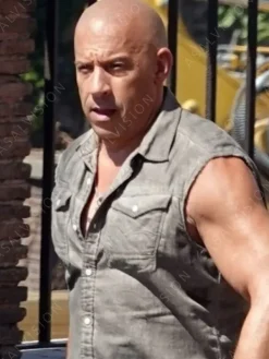 Asal Vision Vests | Fast X Vin Diesel Vest Gray