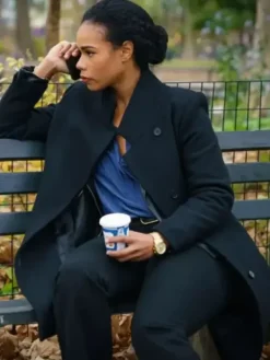 Asal Vision Women Coats | FBI Most Wanted Roxy Sternberg Coat Black