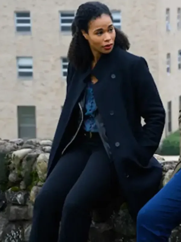 Asal Vision Women Coats | FBI Most Wanted Roxy Sternberg Coat Black