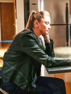 Asal Vision Leather Jackets | First Shift 2024 Angela Leather Jacket Black