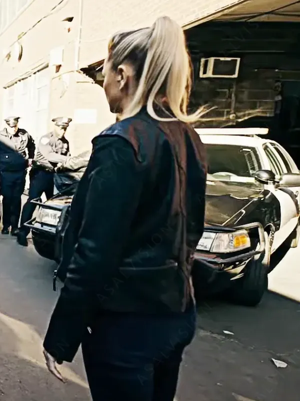 Asal Vision Leather Jackets | First Shift 2024 Angela Leather Jacket Black