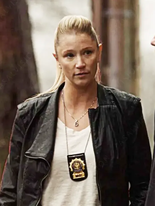 Asal Vision Leather Jackets | First Shift 2024 Angela Leather Jacket Black
