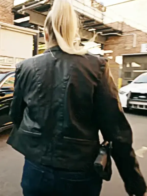 Asal Vision Leather Jackets | First Shift 2024 Angela Leather Jacket Black