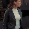 Asal Vision Leather Jackets | Fool Me Once Season 1 Michelle Keegan Biker Leather Jacket Black