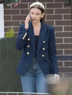 Asal Vision Blazers | Fool Me Once Season 1 Michelle Keegan Blazer Blue