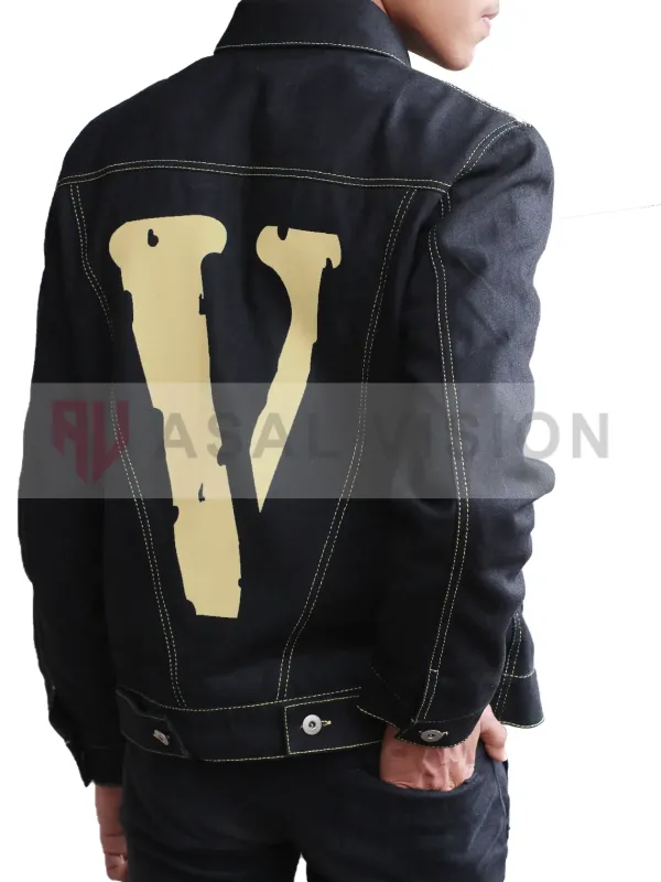 Asal Vision Denim Jackets | Denim Jackets | Friends VLONE Denim Jeans Jacket Black
