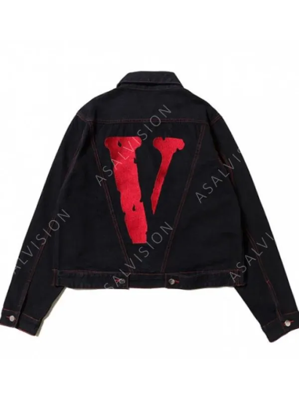 Asal Vision Denim Jackets | Denim Jackets | Friends VLONE Denim Jeans Jacket Black