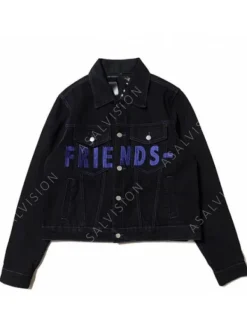 Asal Vision Denim Jackets | Denim Jackets | Friends VLONE Denim Jeans Jacket Black