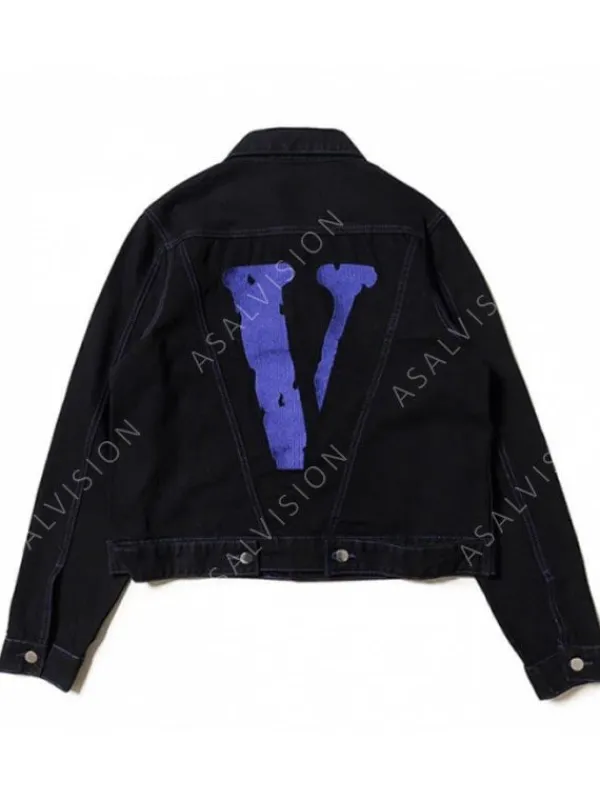 Asal Vision Denim Jackets | Denim Jackets | Friends VLONE Denim Jeans Jacket Black