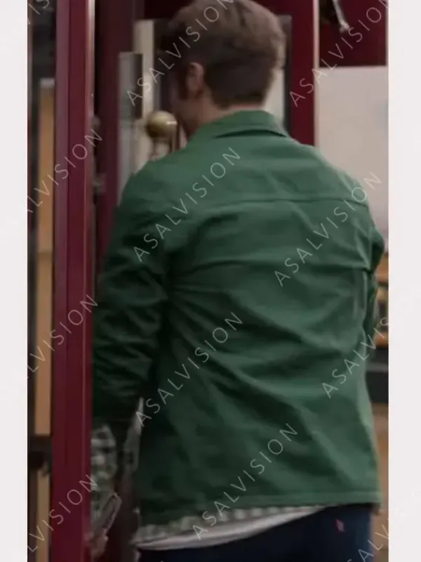 Asal Vision Cotton Jackets | Gabriel Emily In Paris Lucas Bravo Jacket Green