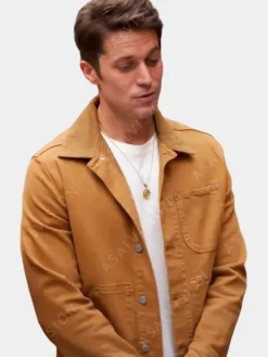 Asal Vision Cotton Jackets | Gabriel Emily in Paris Season 2 Jacket Brown