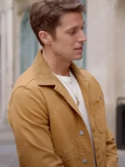 Asal Vision Cotton Jackets | Gabriel Emily in Paris Season 2 Jacket Brown