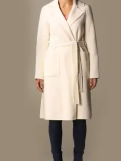 Asal Vision Women Coats | Georgia Miller Ginny & Georgia Trench Coat White