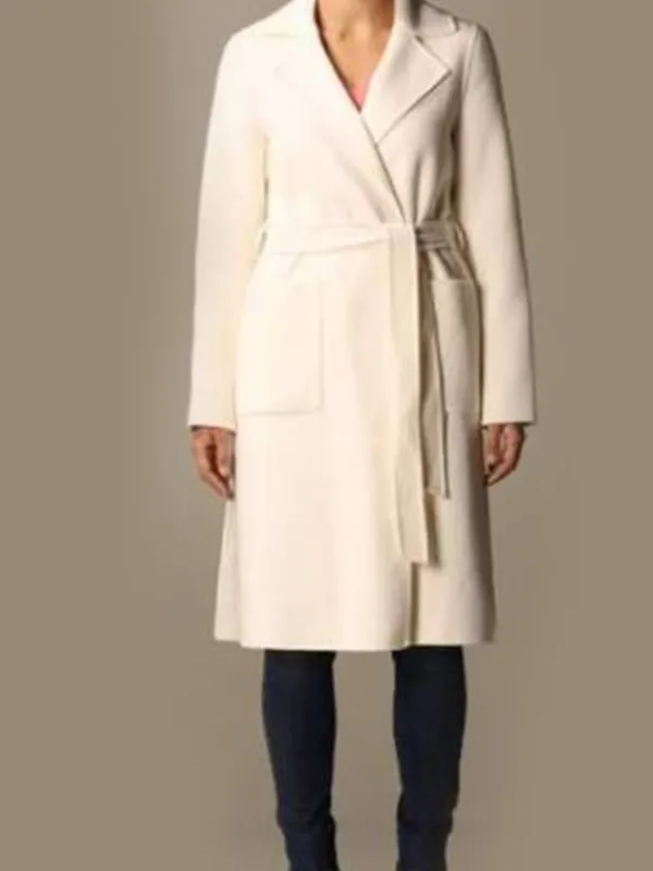 Asal Vision Women Coats | Georgia Miller Ginny & Georgia Trench Coat White