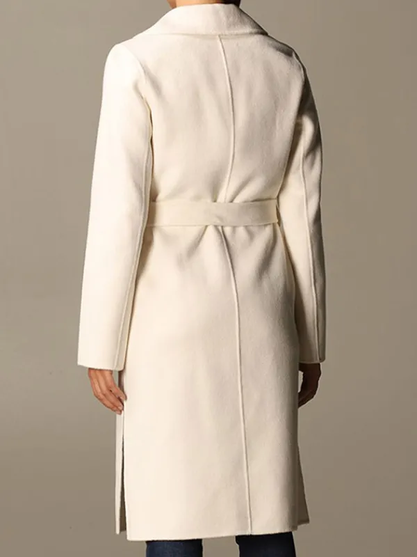 Asal Vision Women Coats | Georgia Miller Ginny & Georgia Trench Coat White