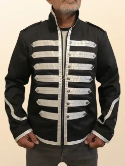 Asal Vision Cotton Jackets | Cotton Jackets | Gerard Way The Black Parade Jacket Red/ White/ Golden/ Black