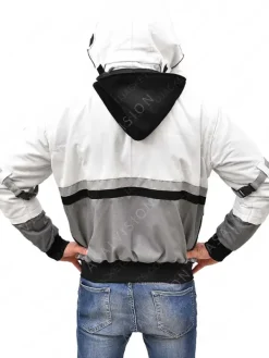 Asal Vision Cotton Jackets | Ghost Recon Assassin’s Creed Hooded Bomber Jacket White