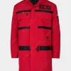 Asal Vision Cotton Jackets | Men Coats | Ghostbusters: Frozen Empire Jacket Red