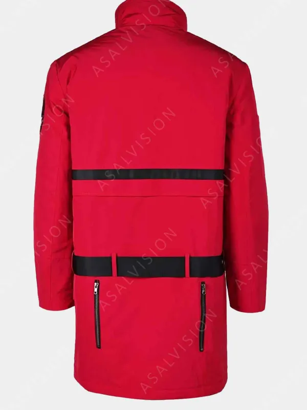 Asal Vision Cotton Jackets | Men Coats | Ghostbusters: Frozen Empire Jacket Red