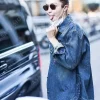 Asal Vision Denim Jackets | Gigi Hadid Denim Jacket Blue