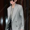 Asal Vision Blazers | Gigi Hadid Checked Blazer Grey