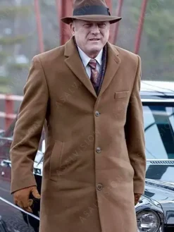 Asal Vision Men Coats | Gotham Carmine Falcone Trench Coat Brown