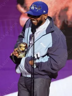 Asal Vision Cotton Jackets | Grammys Awards 2023 Kendrick Lamar Jacket Blue