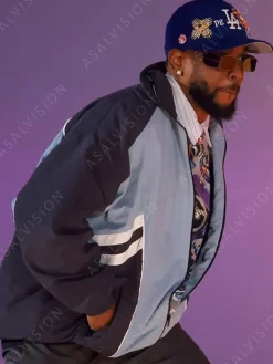 Asal Vision Cotton Jackets | Grammys Awards 2023 Kendrick Lamar Jacket Blue