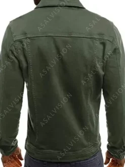 Asal Vision Denim Jackets | Denim Jacket Mens Green