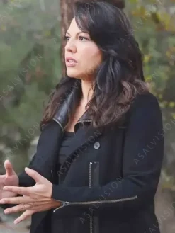 Asal Vision Leather Jackets | Grey’s Anatomy Dr. Callie Torres Jacket Black