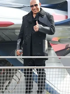 Asal Vision Men Coats | Guardians of the Galaxy Vol. 3 Vin Diesel Trench Coat Black